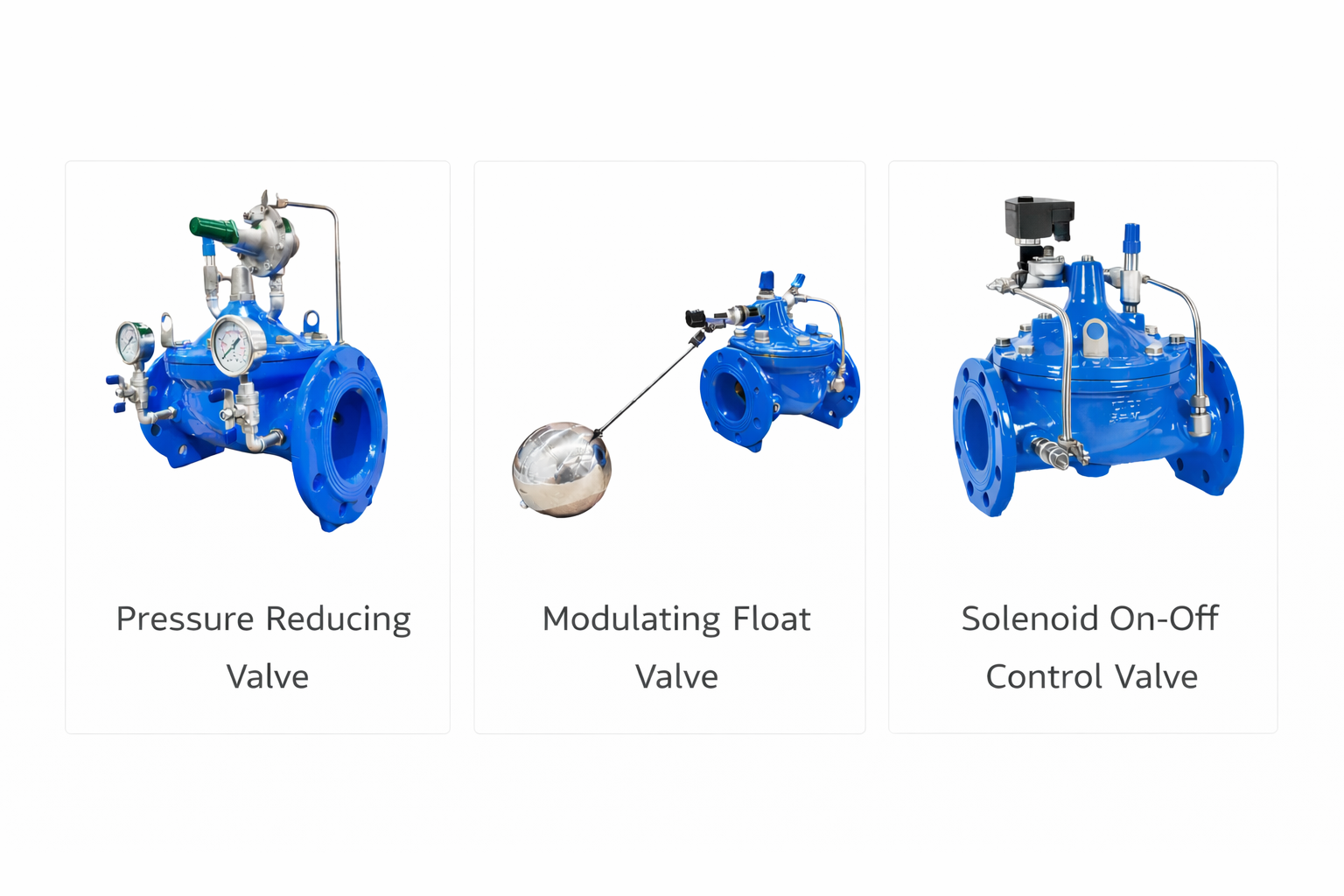 Globe valve types